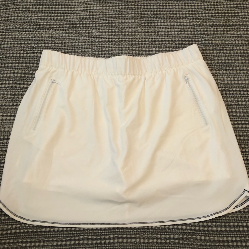 Talbots White Skort